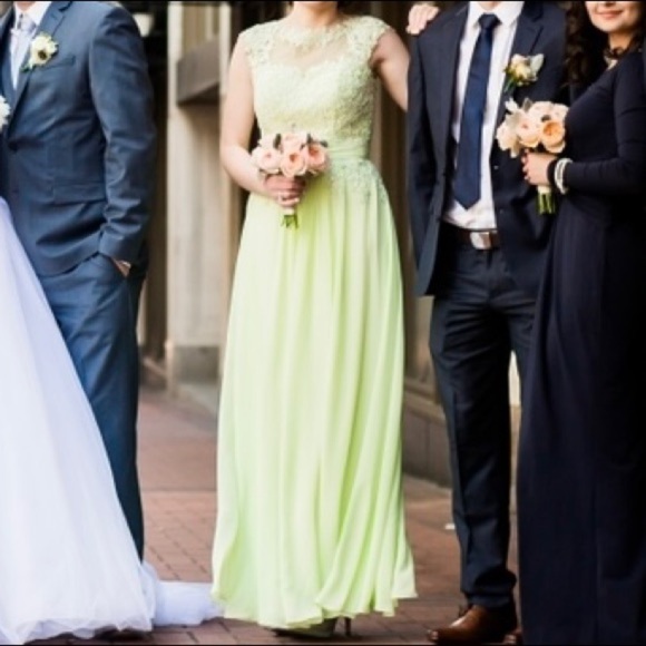 Maxi Sage Dress - Picture 1 of 7